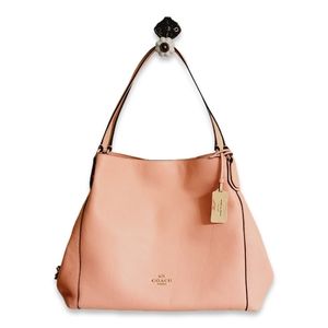 NEW Coach Edie 31 Shoulder Bag | Color Blush | Pebble Leather | Dustbag | w/Tag